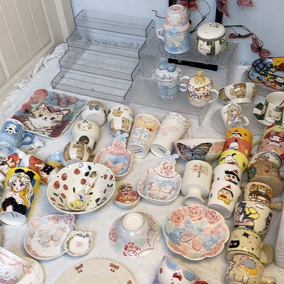 景德镇纯手绘陶瓷釉下