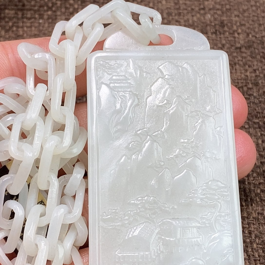 和田玉挂件未镶嵌