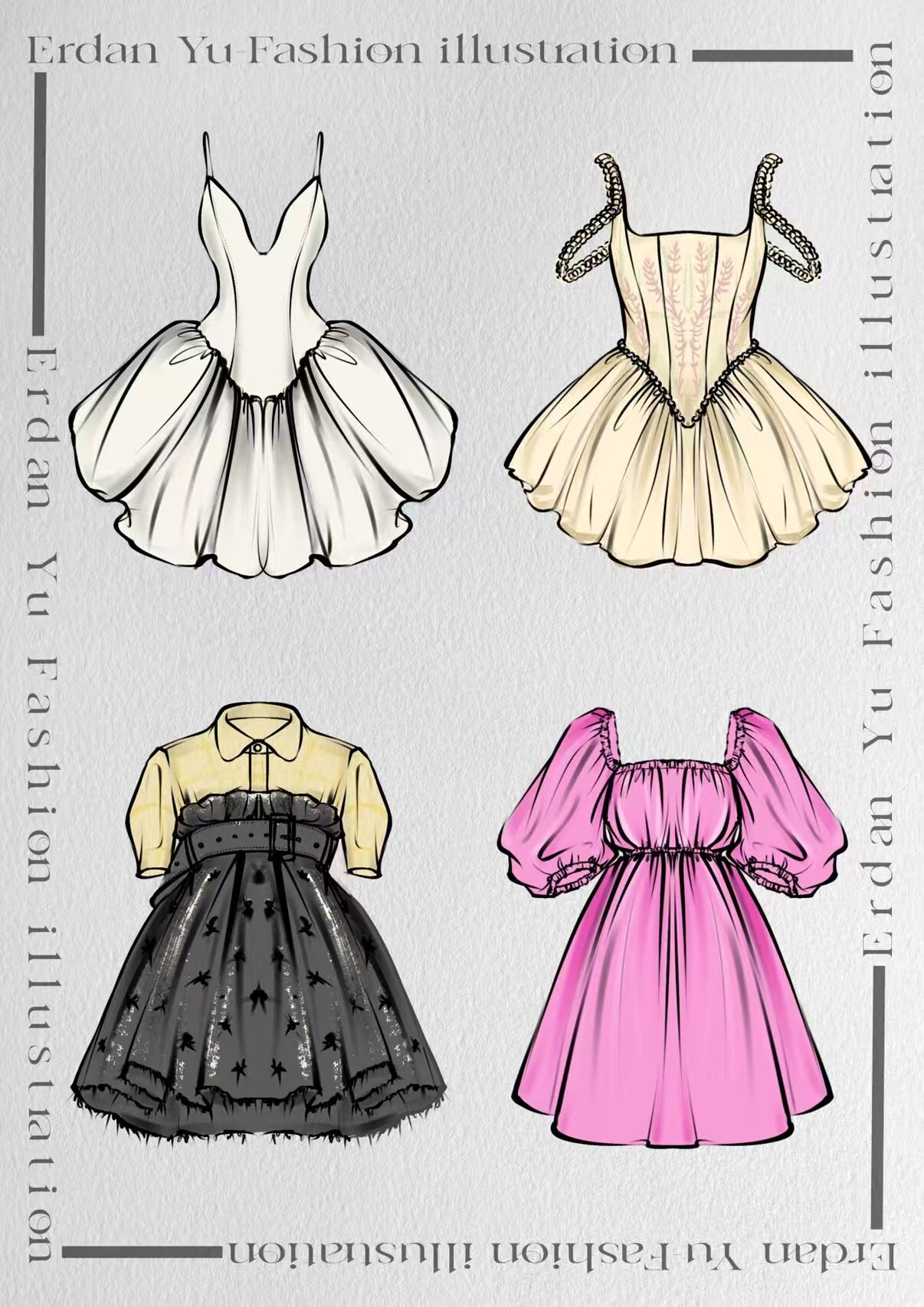 （直播间下单）大码时尚显瘦气质女装