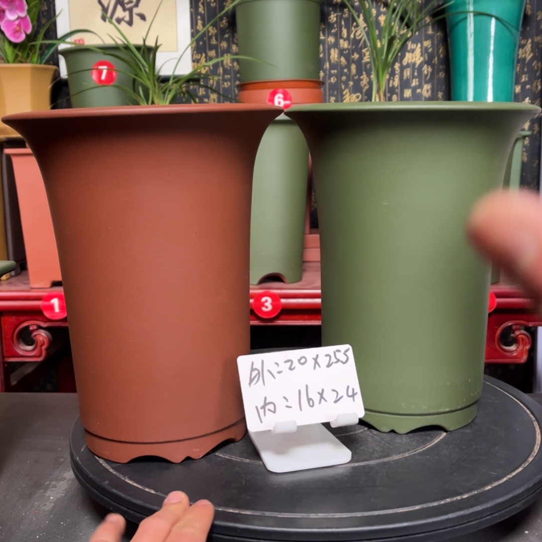 紫砂花盆紫砂花盆