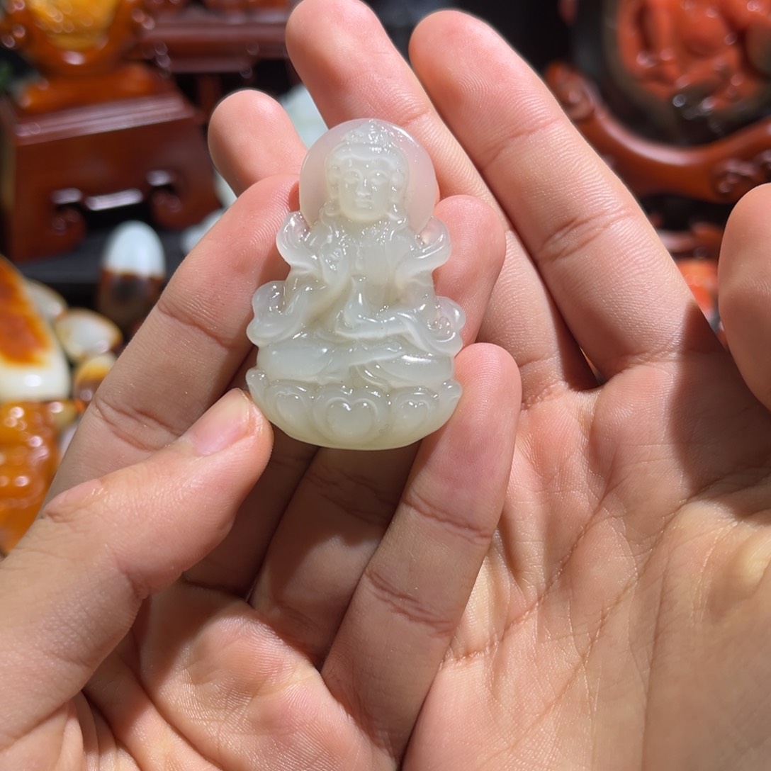 吊坠(不含链)未镶嵌和田玉