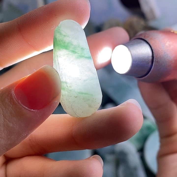 翡翠裸石纯天然翡翠