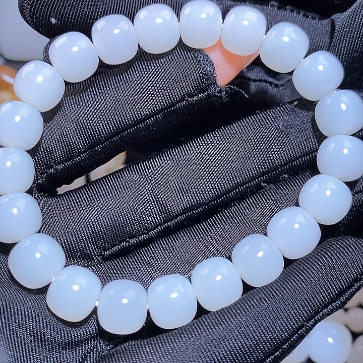 和田玉套链未镶嵌