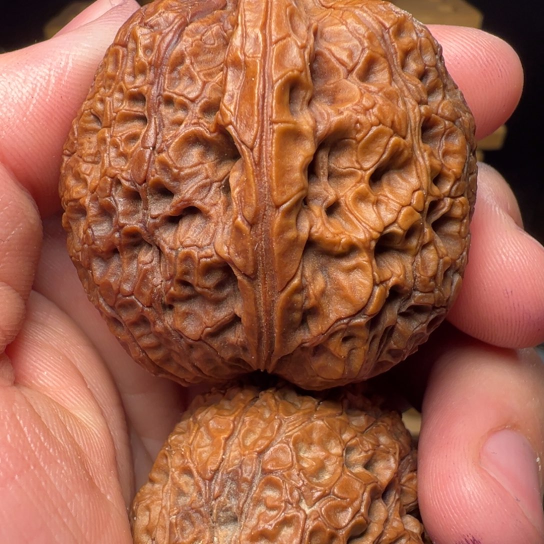 吊坠文玩核桃铁锤将军膀44mm
