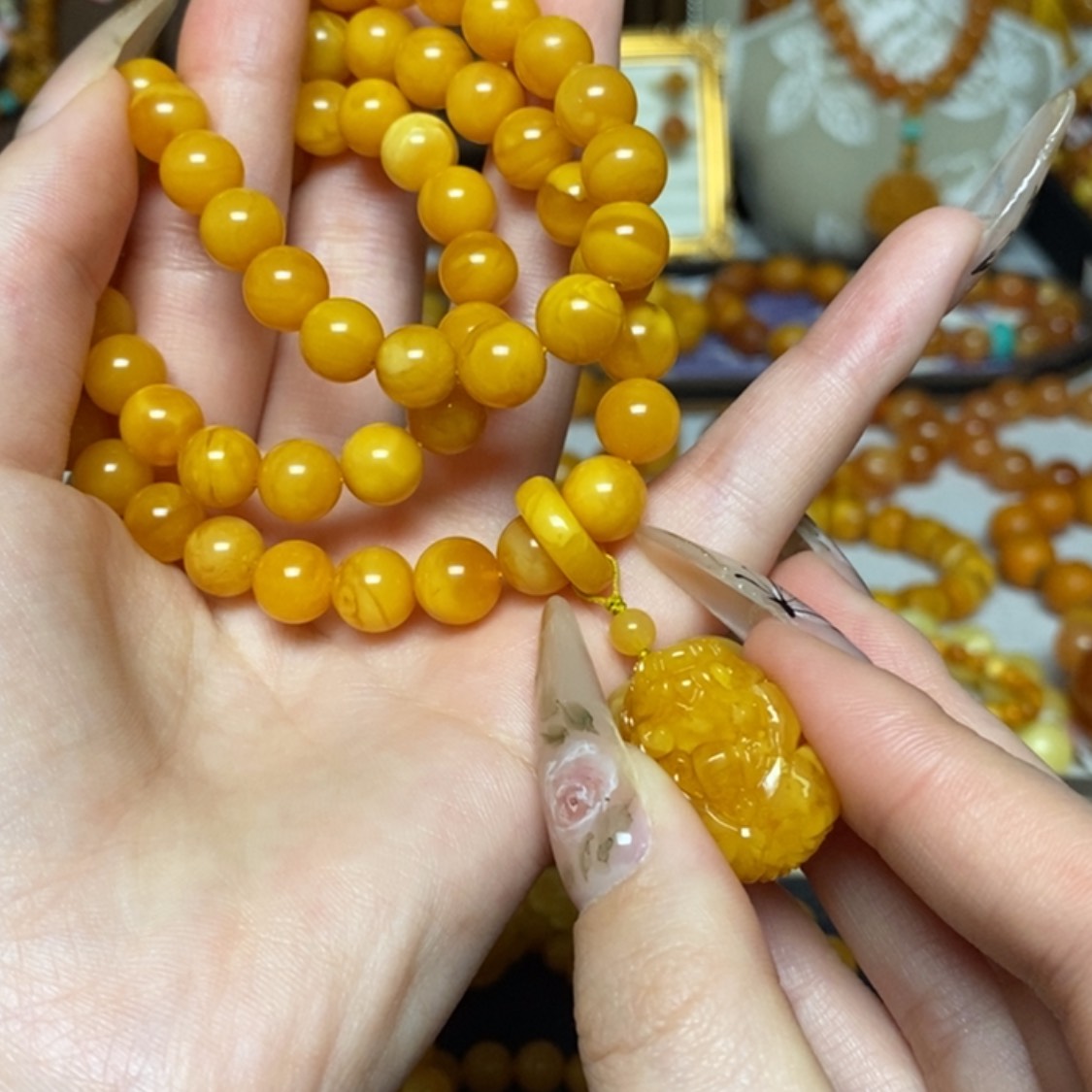【闪购商品】手链蜜蜡未镶嵌定制