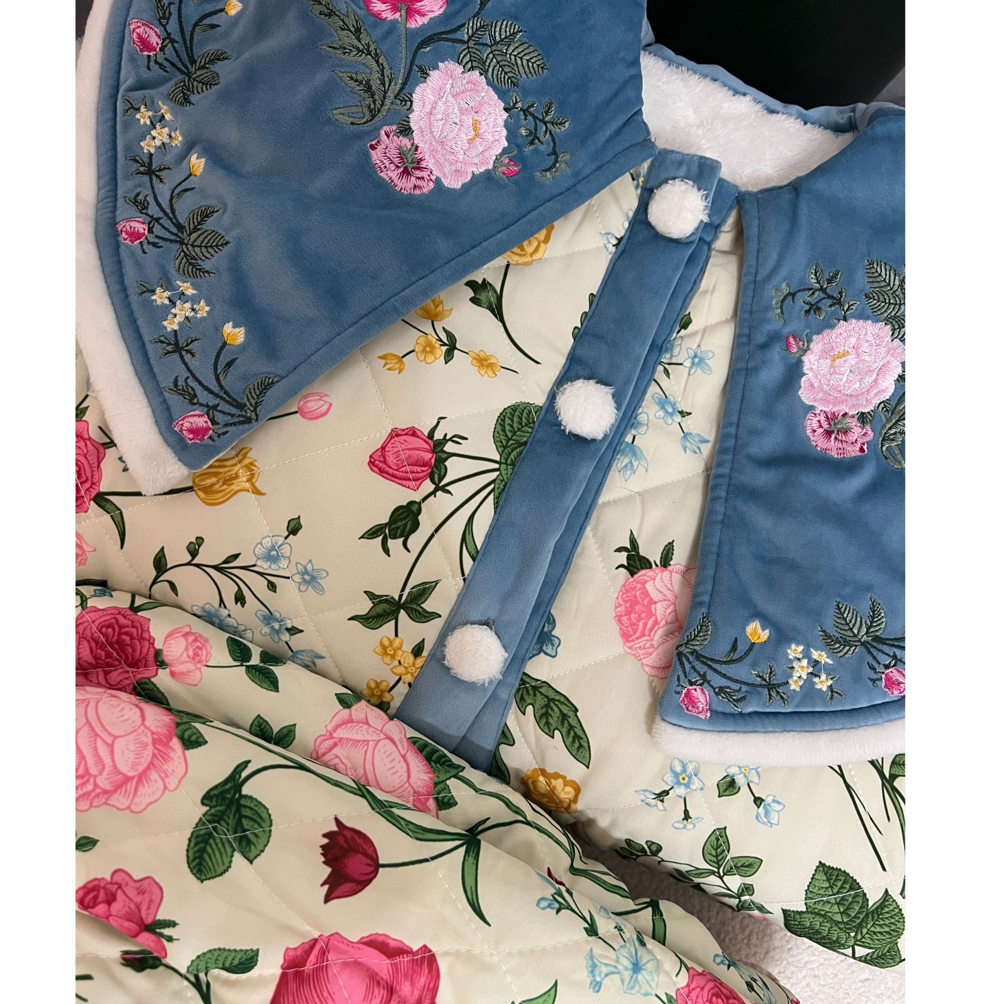 125-花草世界冬季加厚套装