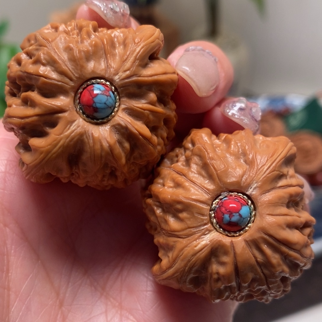 文玩核桃把件39尺寸铁锤妹妹