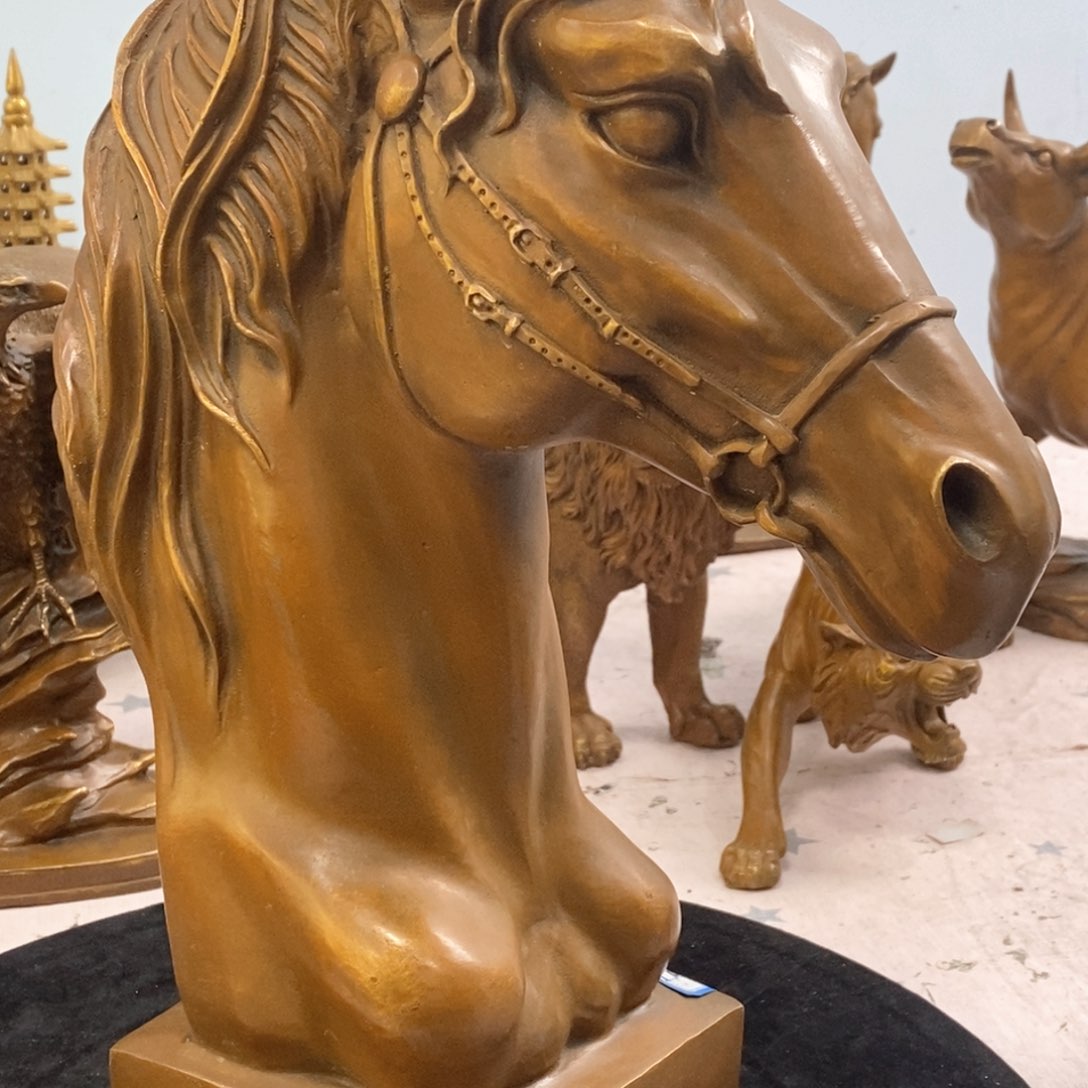 黄铜材质，新年限量福利马首