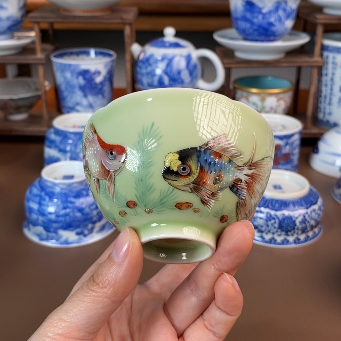 景德镇陶瓷手工手绘