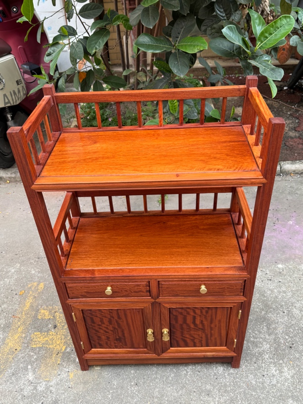 缅花 茶水柜 储物柜 尺寸58 x30 x96高