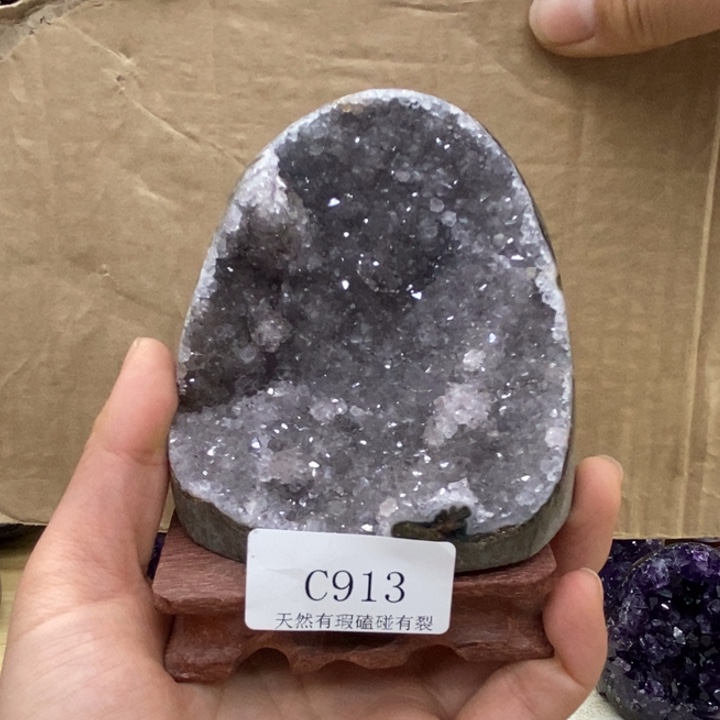 紫晶大型摆件（非配饰）未镶嵌j*e