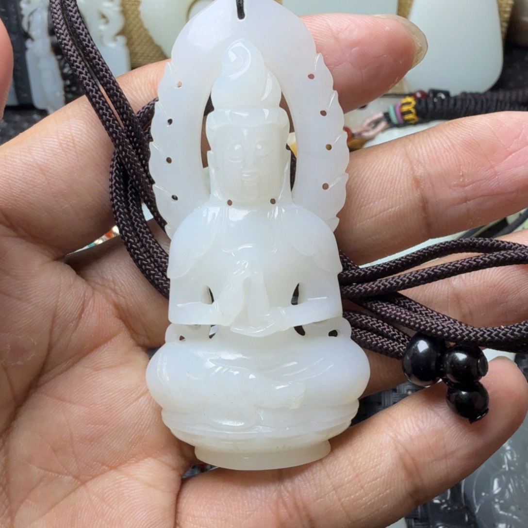 未镶嵌和田玉挂件