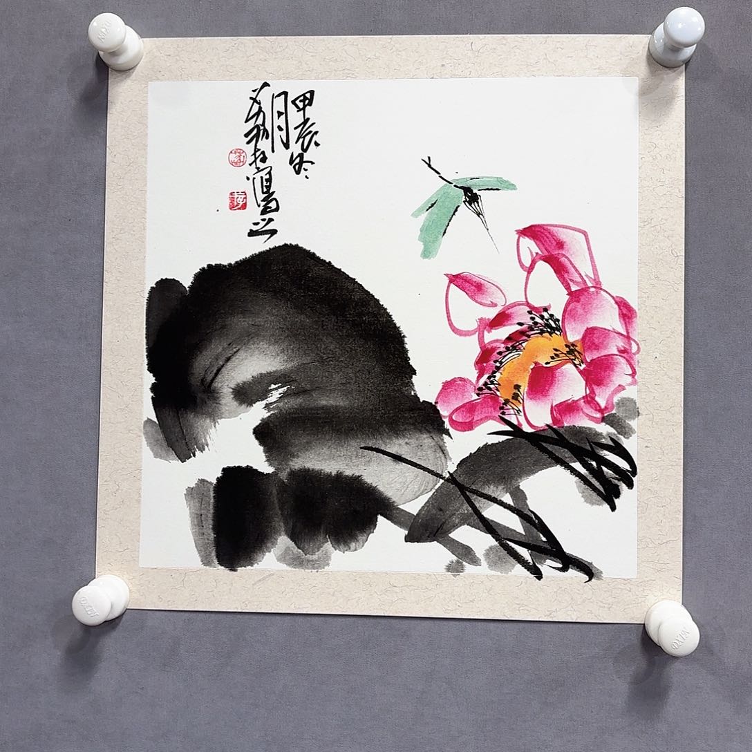 国画国画纯手绘作品请放心去藏