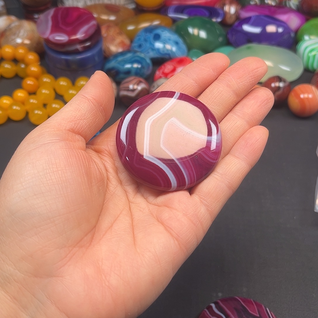 C***B玛瑙/玉髓未镶嵌珠宝奇石