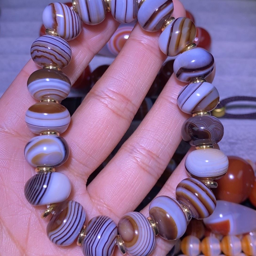 玛瑙/玉髓未镶嵌颈饰