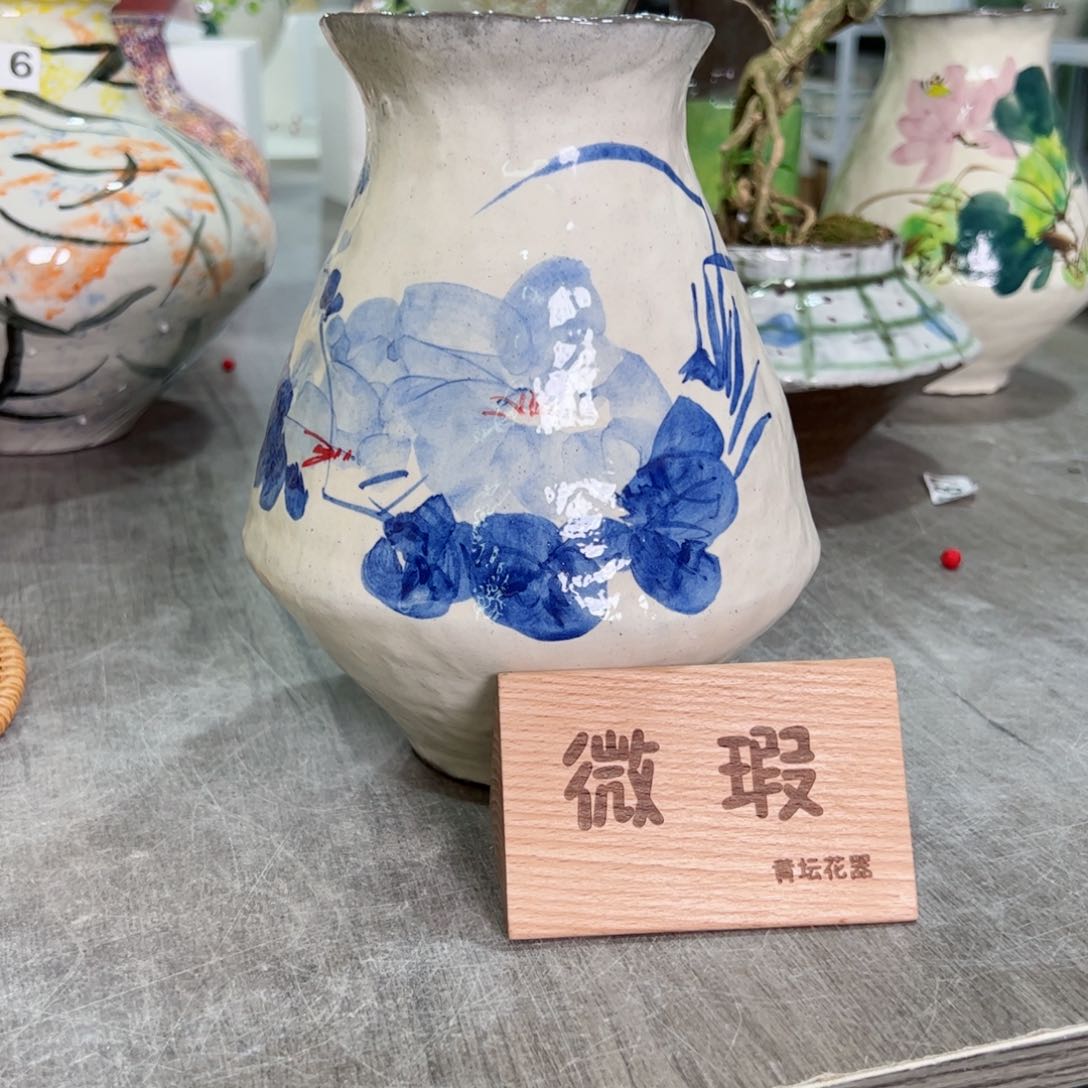 红陶口8高20无孔