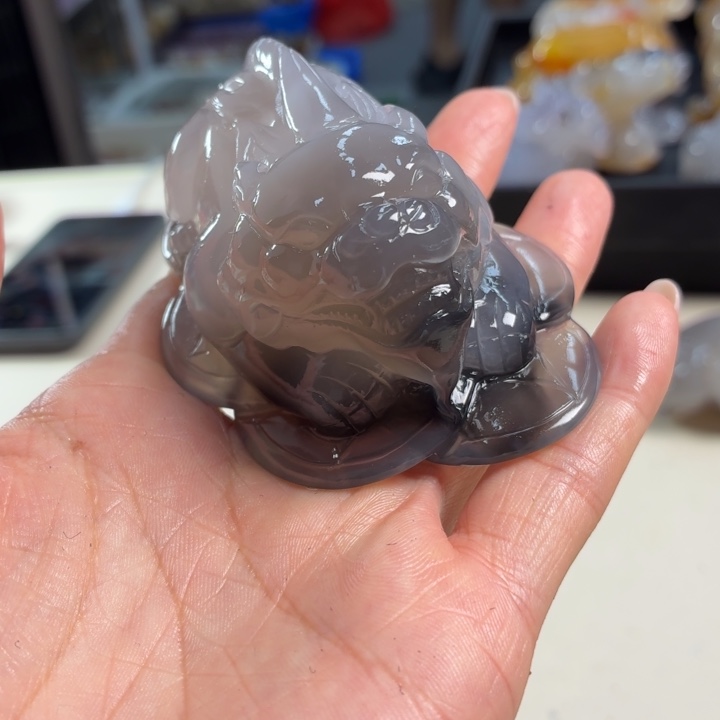 玛瑙/玉髓吊坠(不含链)未镶嵌