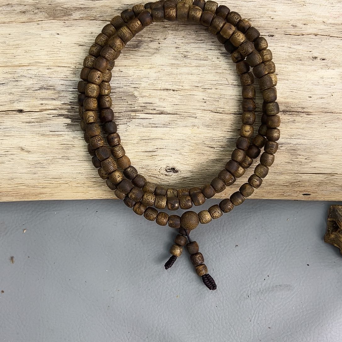 沉香沉香香囊沉香0.5mm鼓珠多圈福利款多样性发一