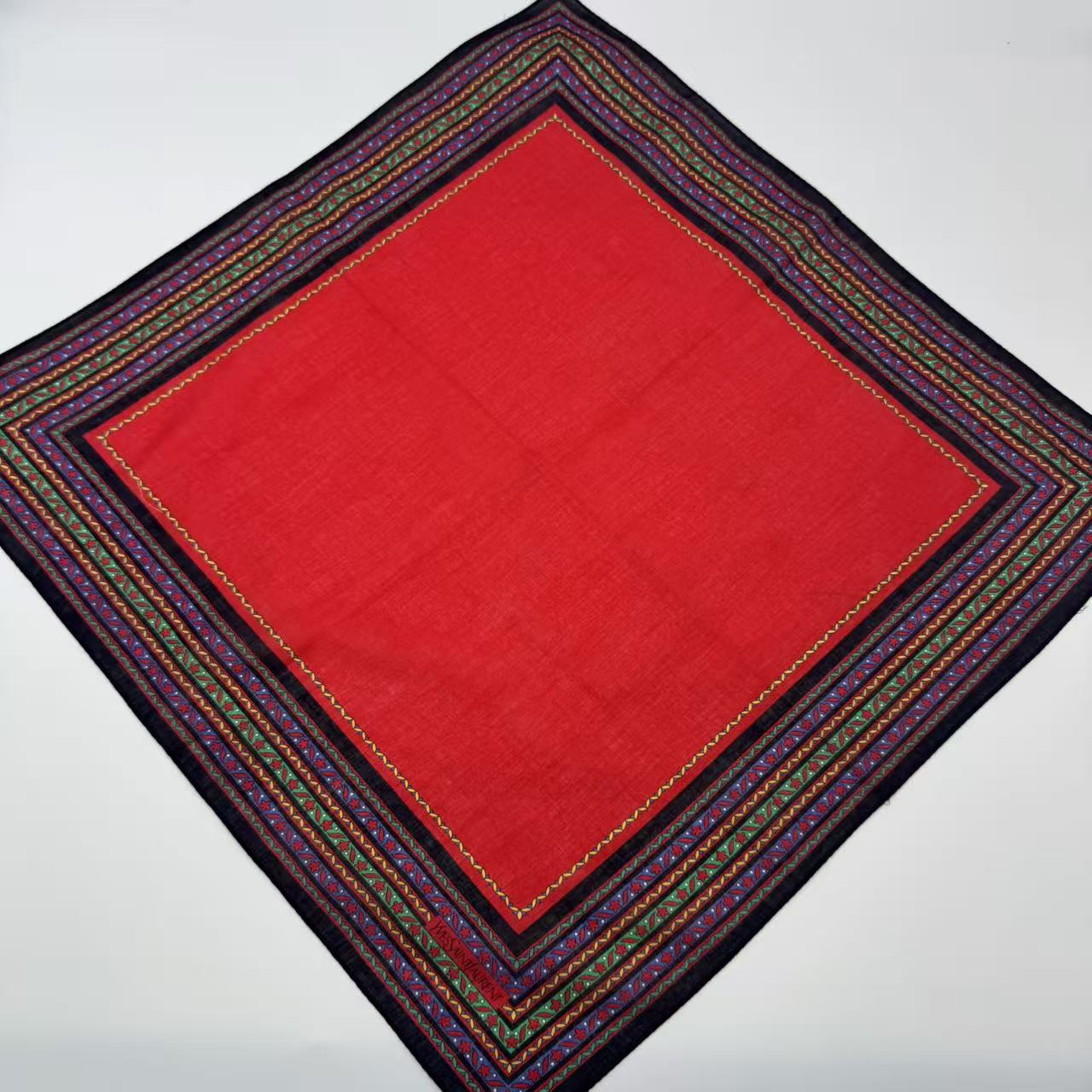 95新 YSL/圣罗兰 海囤/圣罗兰/丝巾/yy12418