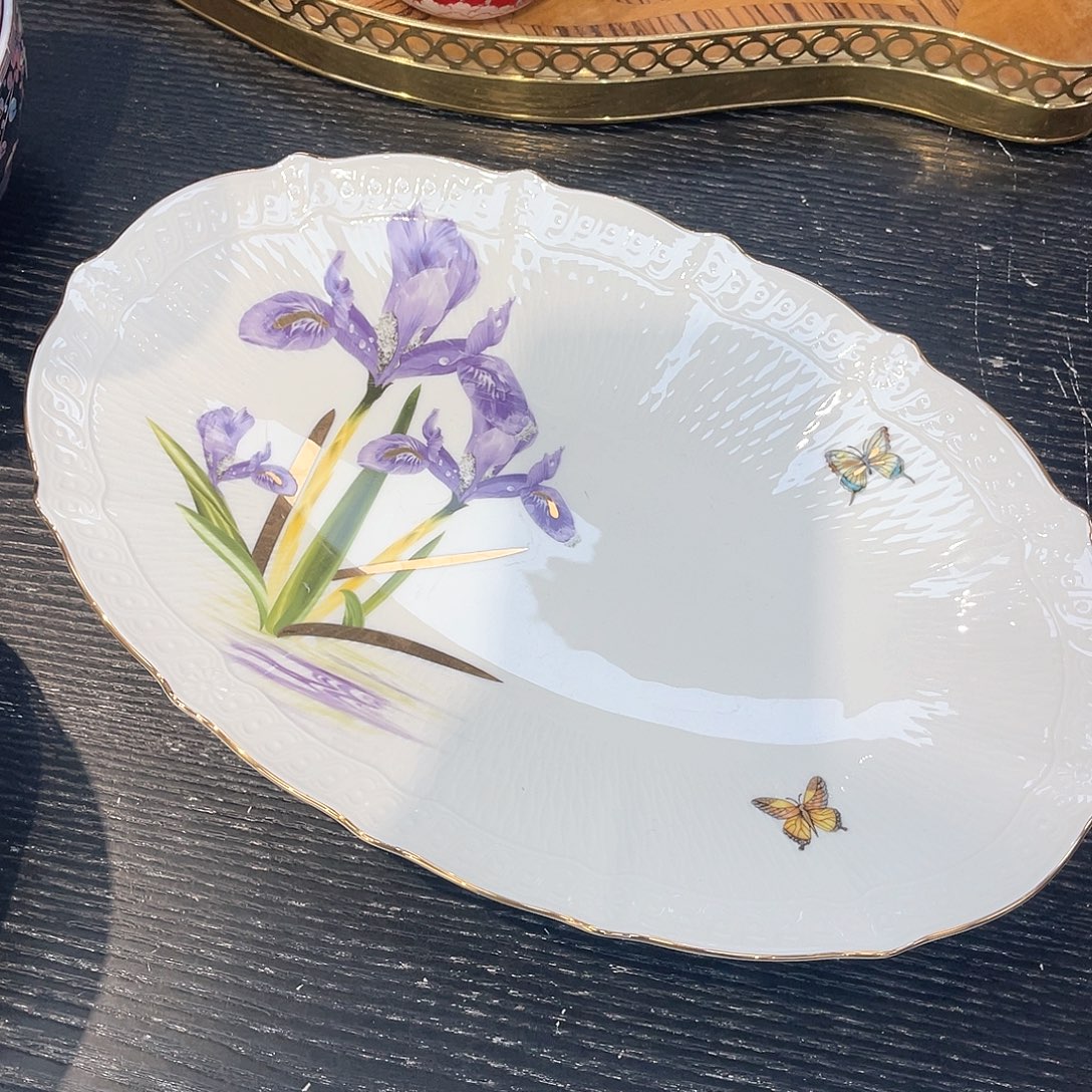 ****️骨瓷鱼盘2个/////