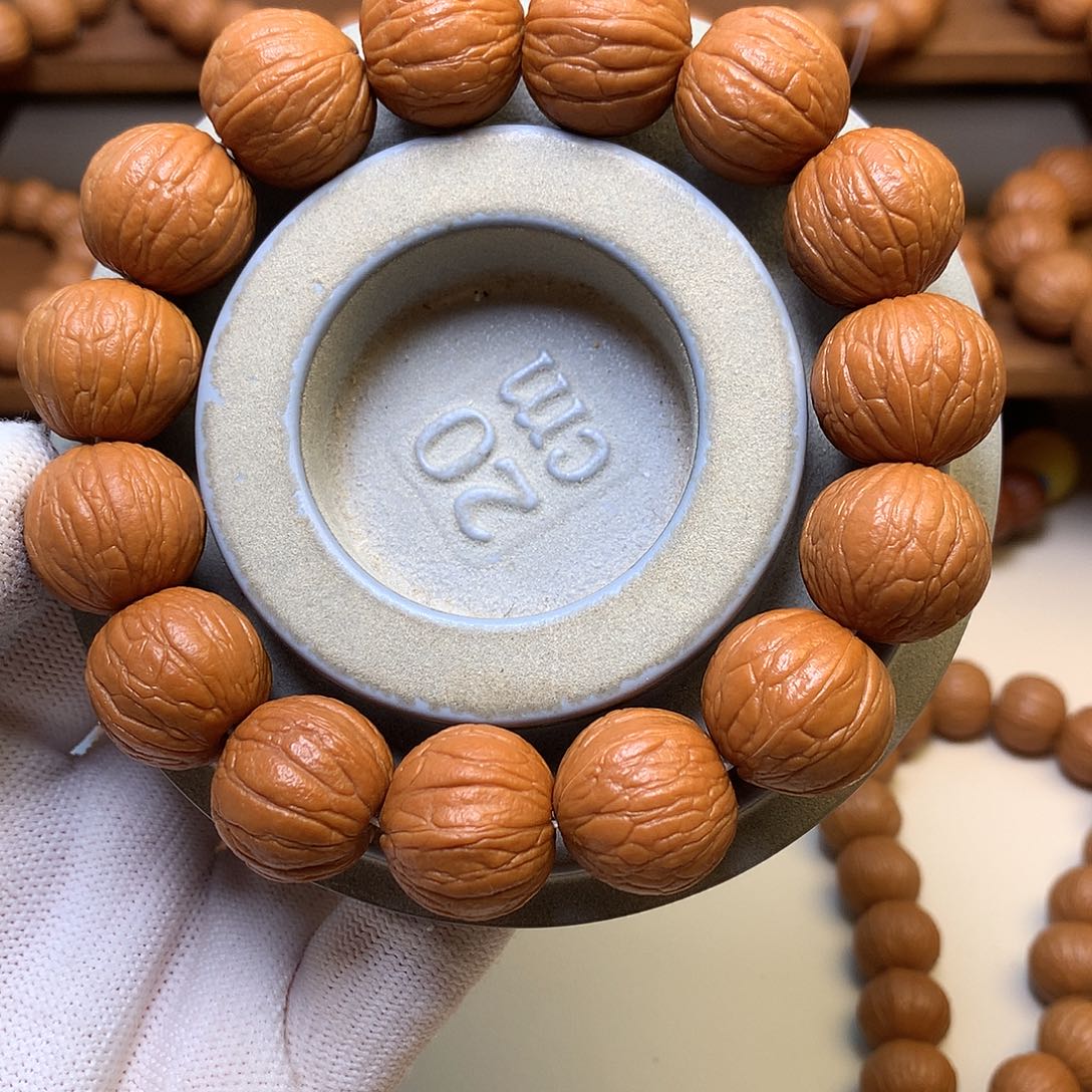 *****猴头核桃手串19聚宝盆全品手串