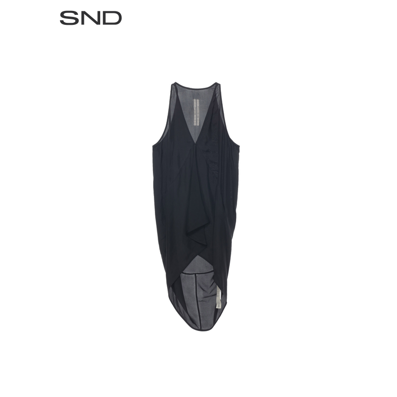 【RICK OWENS 设计师品牌】SND PS25 V领弧形上衣