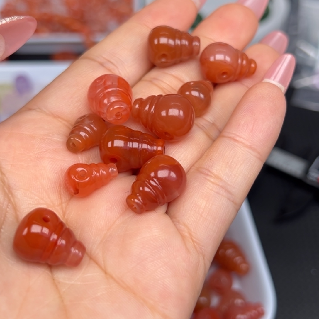 南红玛瑙未镶嵌吊坠(不含链)