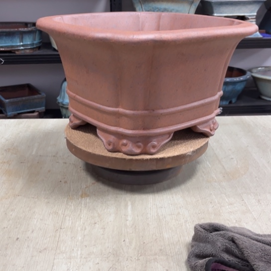 紫砂花盆暴*雪高温紫砂