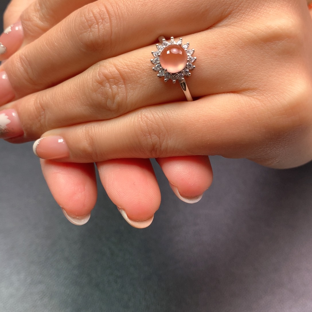 南红玛瑙弗郎戒指未镶嵌