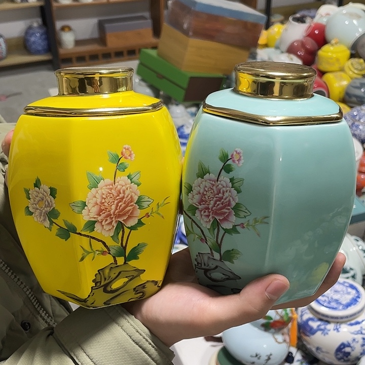 陶瓷罐茶叶罐密封罐