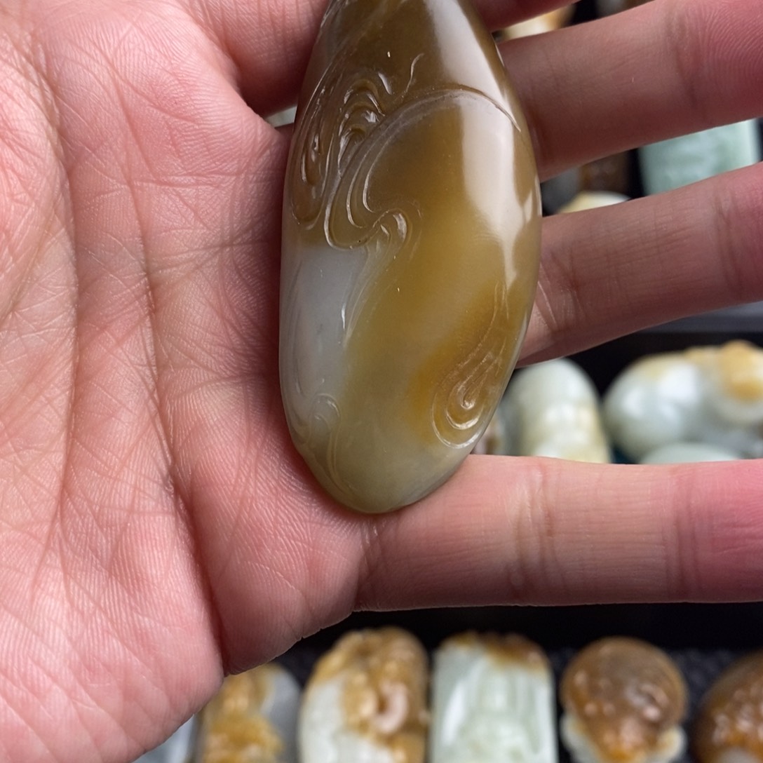 和田玉挂件未镶嵌