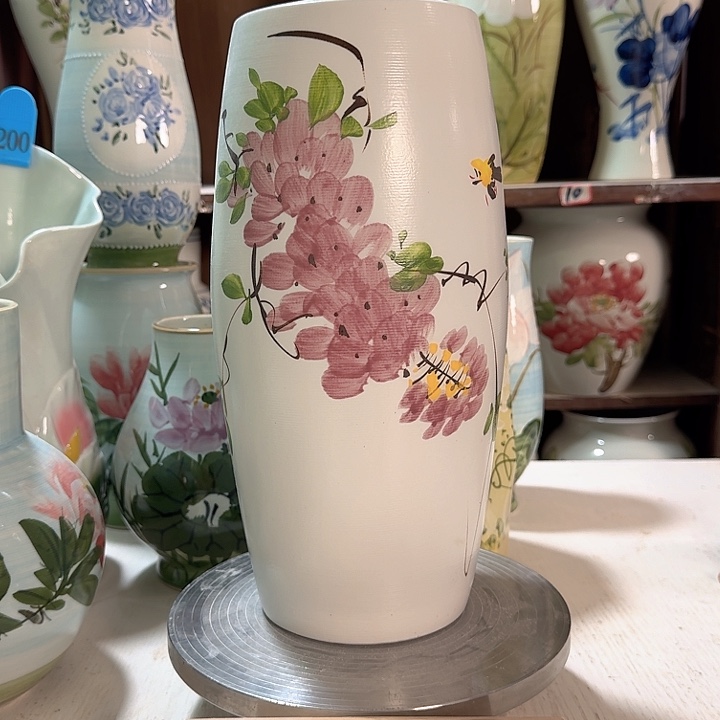 高33腰鼓紫藤新款新款陶瓷陶瓷