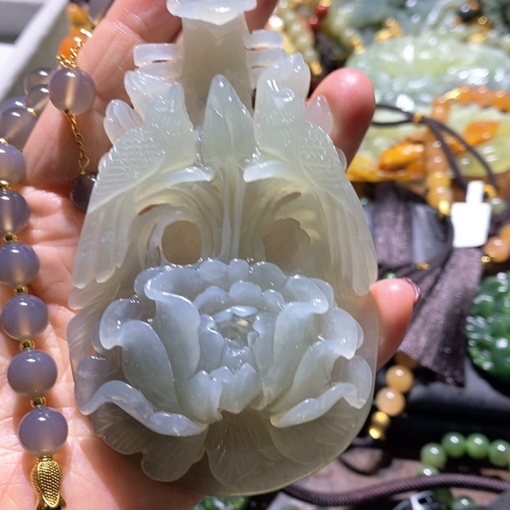 岫玉毛衣链未镶嵌