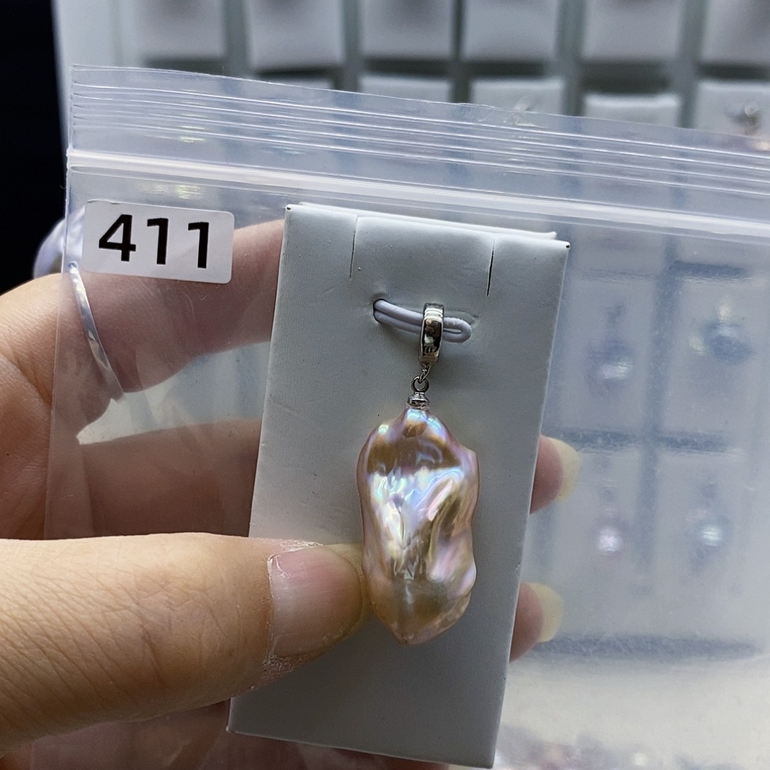 颈饰合金淡水珍珠