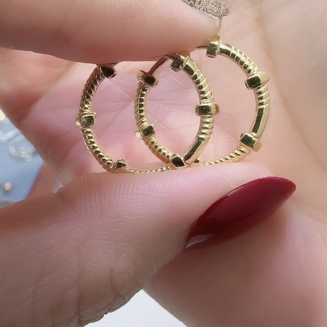 18K金耳饰多样性发货其一