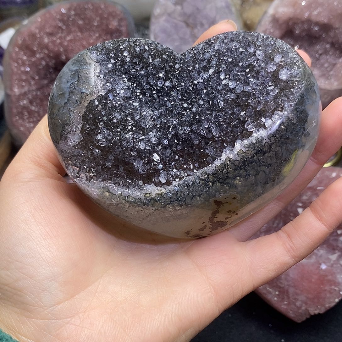 大型摆件（非配饰）紫晶未镶嵌