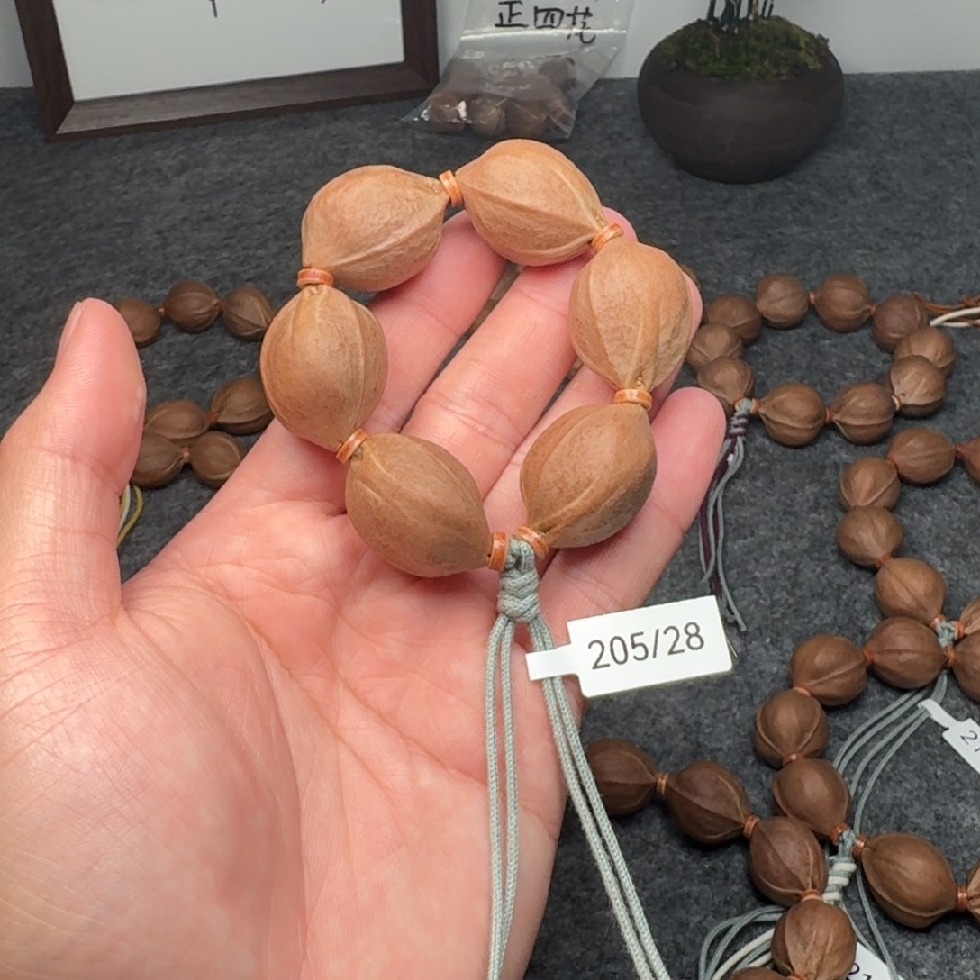 橄榄核手串/手链205/28鲨鱼背
