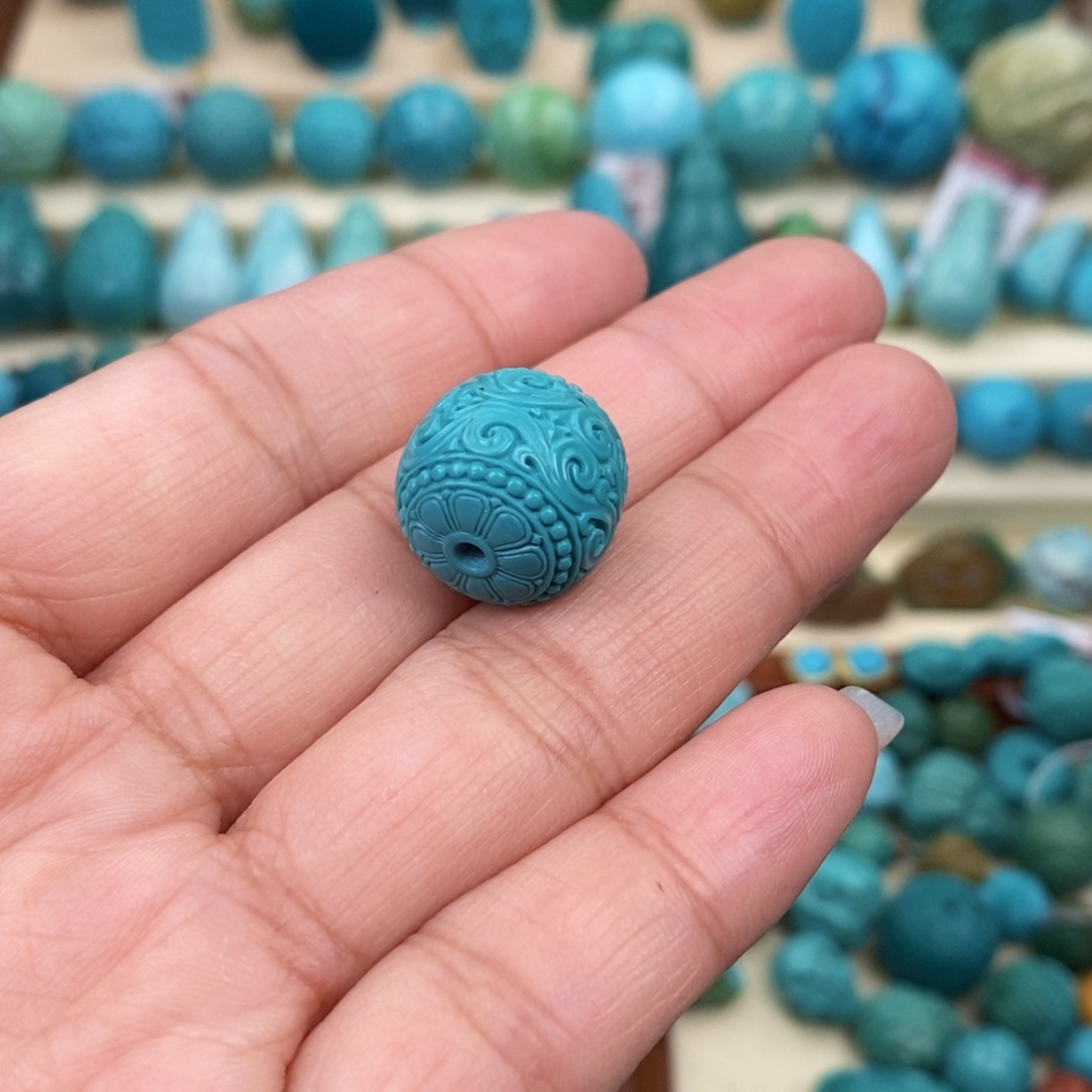 绿松石珠宝奇石未镶嵌