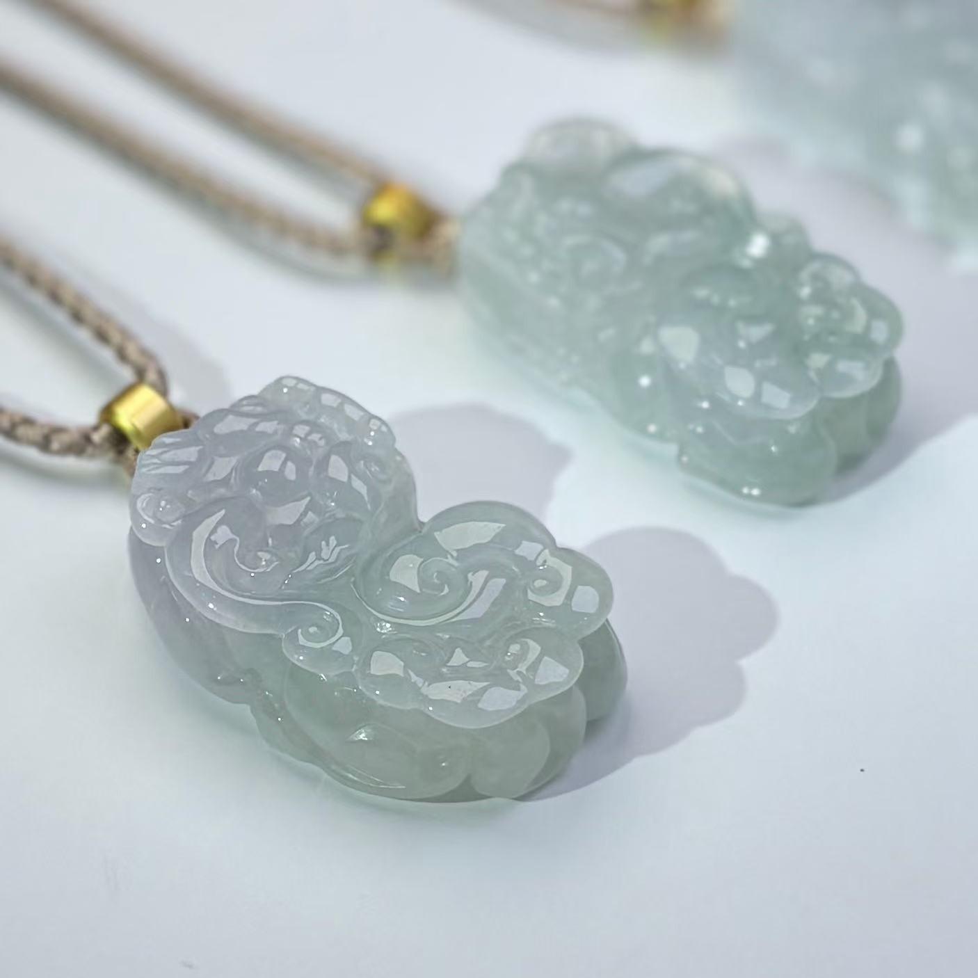 294985/天然缅甸翡翠A货貔貅   多样性一件发