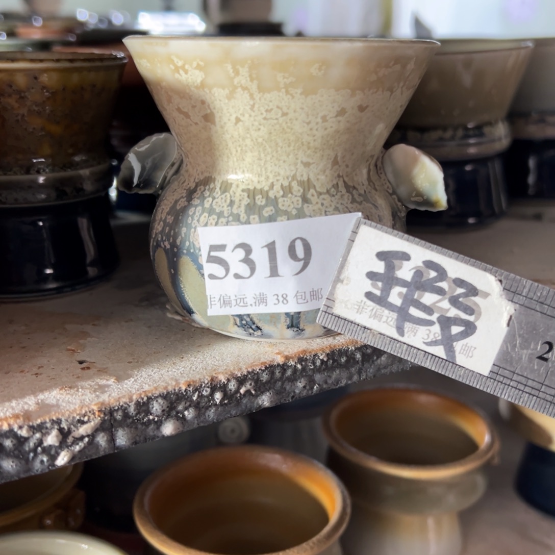 陶瓷景德镇手工花盆