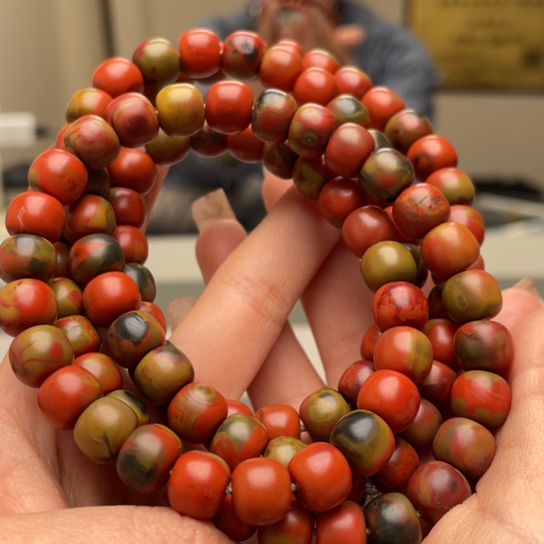 南红玛瑙手链未镶嵌追*人