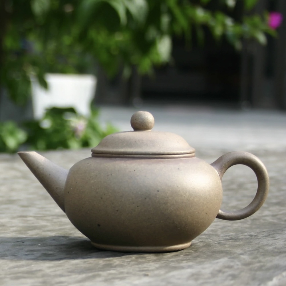 宜兴蜀山陶业工厂款，老壶水平壶黑极星泡茶棒棒