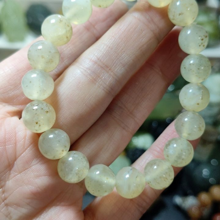 岫玉手串款式未镶嵌