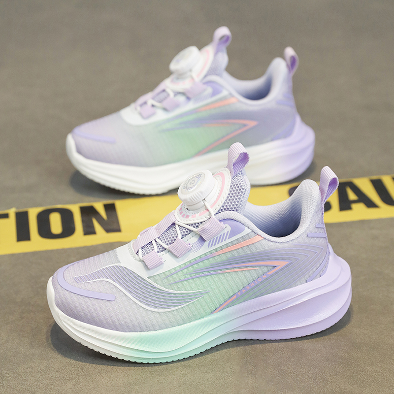 36l℃断码赤兔女童运动鞋秋季新款儿童鞋网面透气中大童跑步鞋女孩