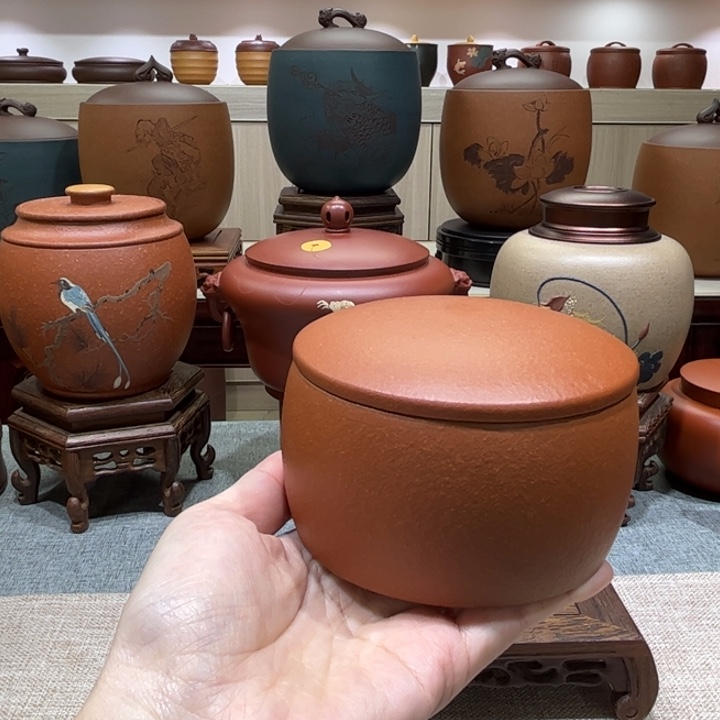 紫砂茶叶罐茶叶罐