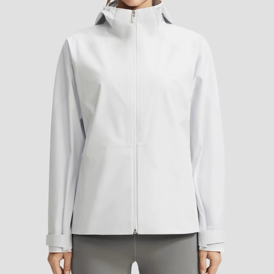 0702迪家秋冬季新款黑色白色冲锋衣男女户外运动宽松情侣休闲服