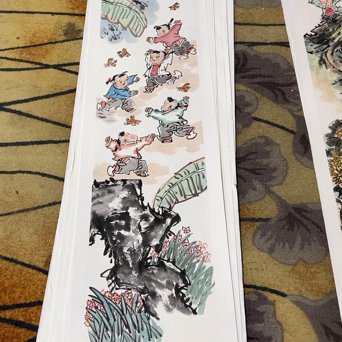 国画陌**烟侯同印34.138手绘托心