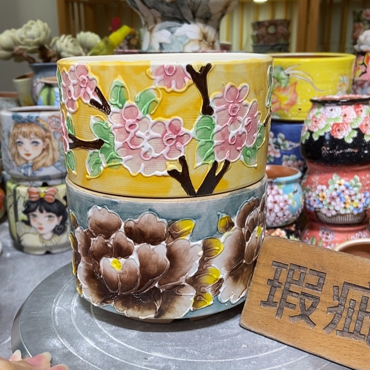 景德镇艺术手绘作品