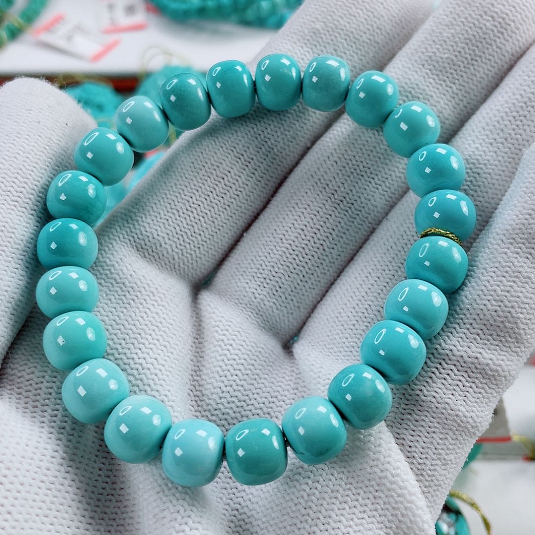 绿松石未镶嵌车挂