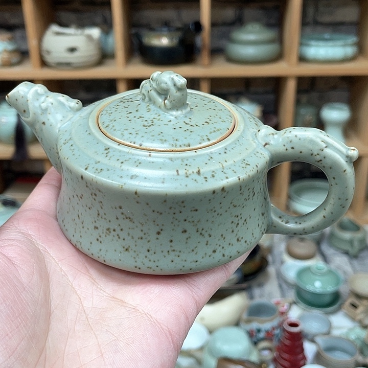 壶老段烧陶瓷茶器！